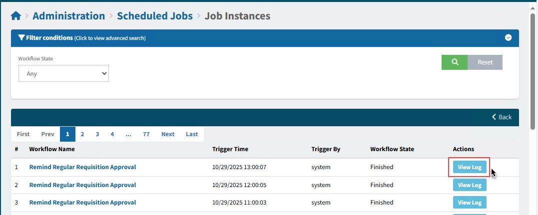 JobInstances