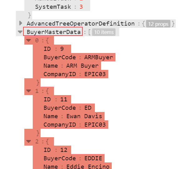 MasterDataExample
