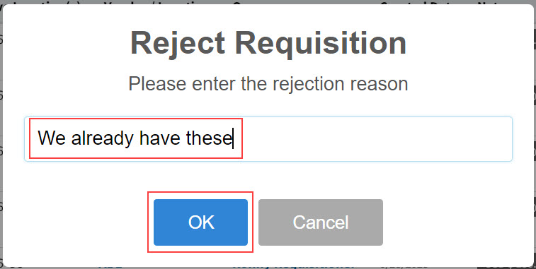 RejectReason