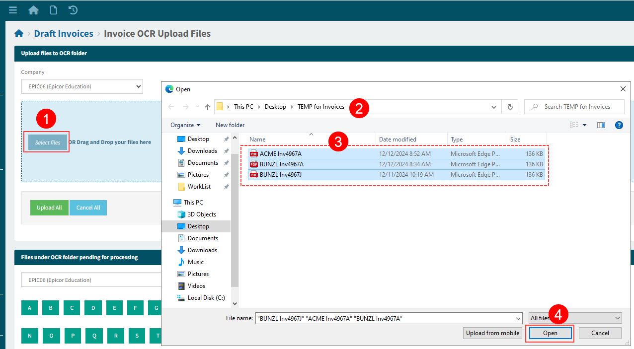 SelectFiles