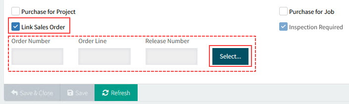 SelectOrderNumber
