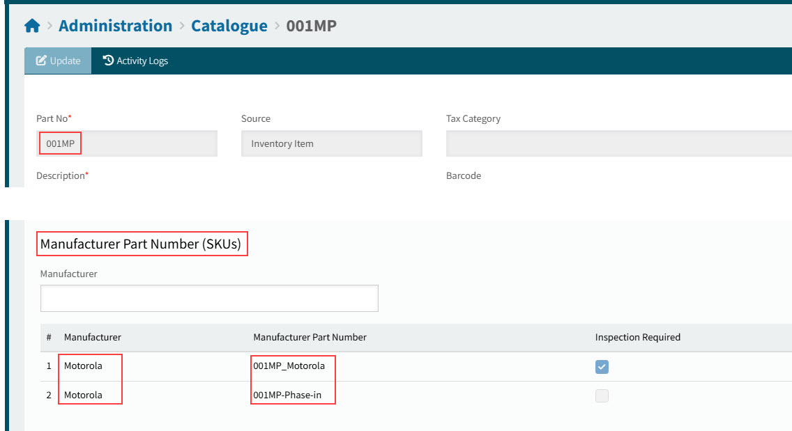 ARMManufacturerPartNo