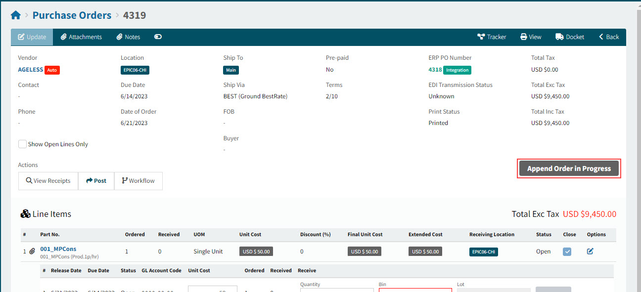 AppendOrderInProgress