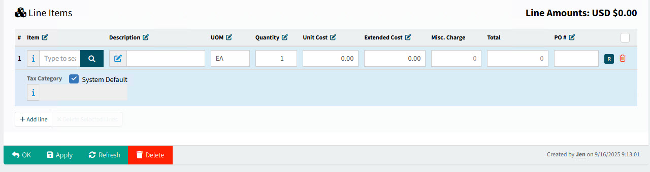 CaptureLineItemOnDraftInvoice252