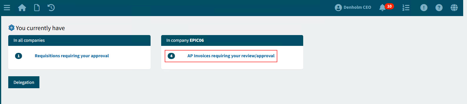 ClickAPInvoicesRequiringReviewApproval