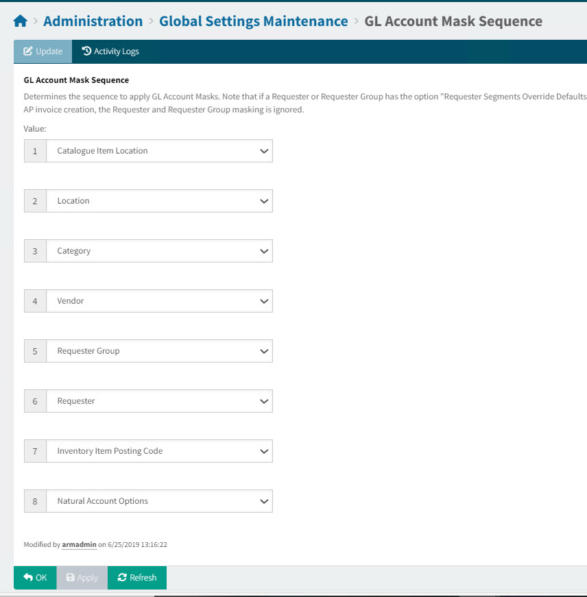 GLAccountMaskSequencePage