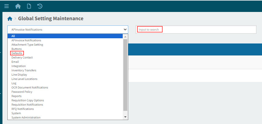 GlobalSettingsMaintenance