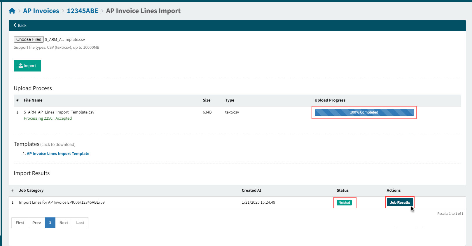 ImportMiscLinesJobResults