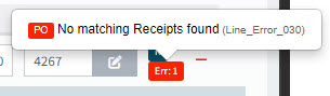 NoMatchingReceiptsFound
