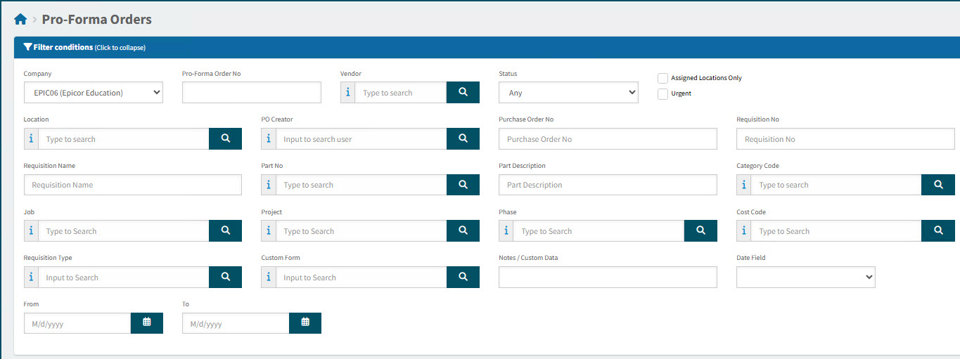 ProFormaOrderFilterConditions252