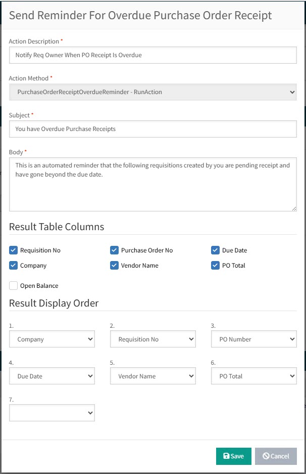 ReminderForOverduePOReceipt