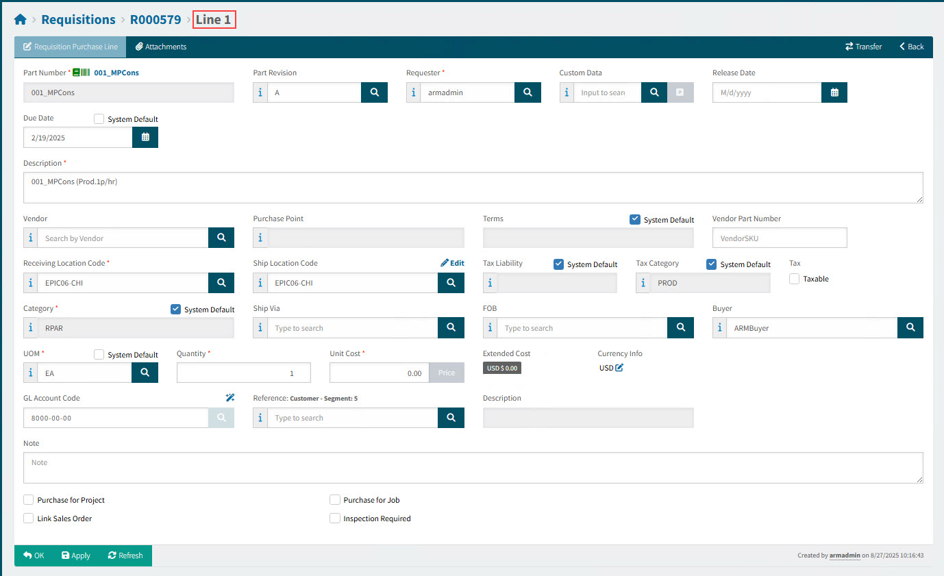 RequisitionsLineItem252