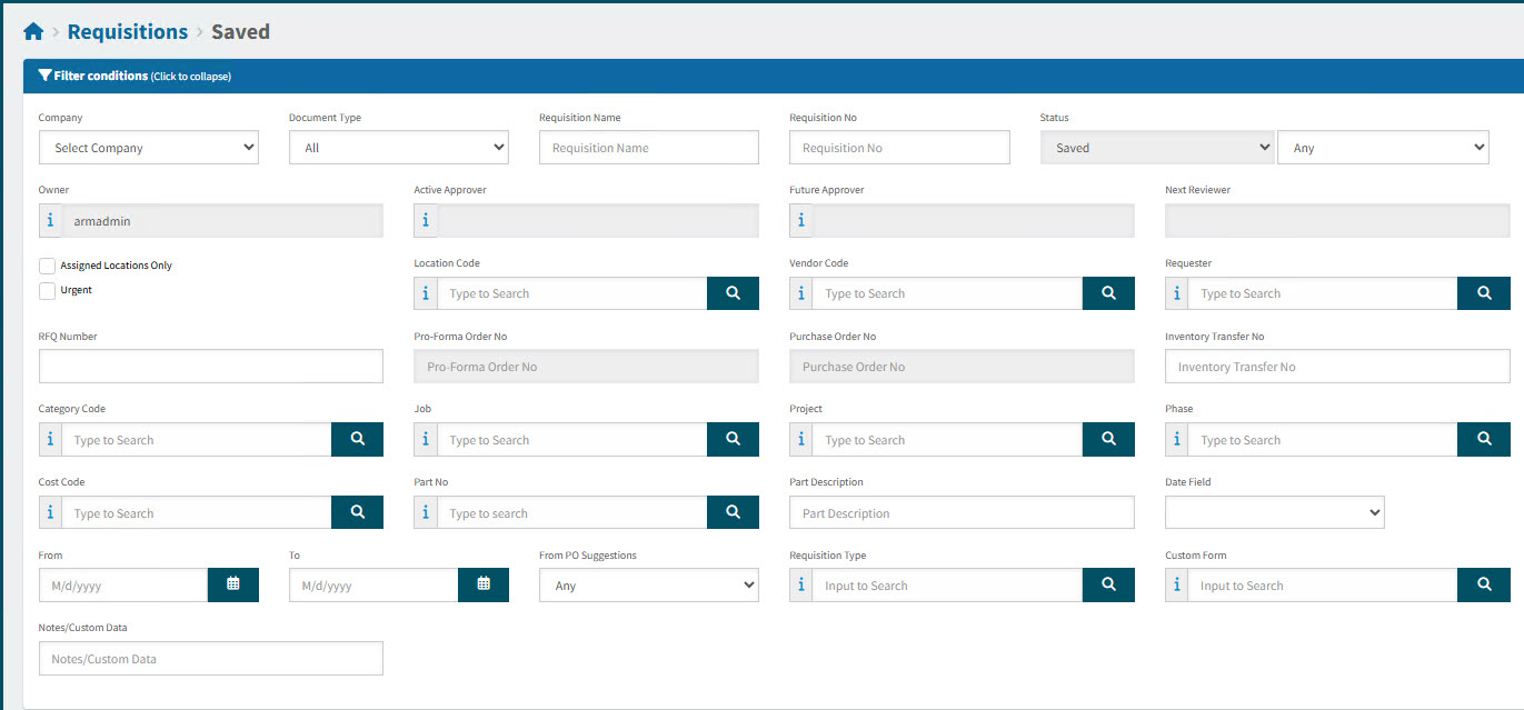 RequisitionsSavedFilterConditions252