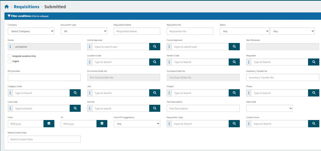 RequisitionsSubmittedFilterConditions252