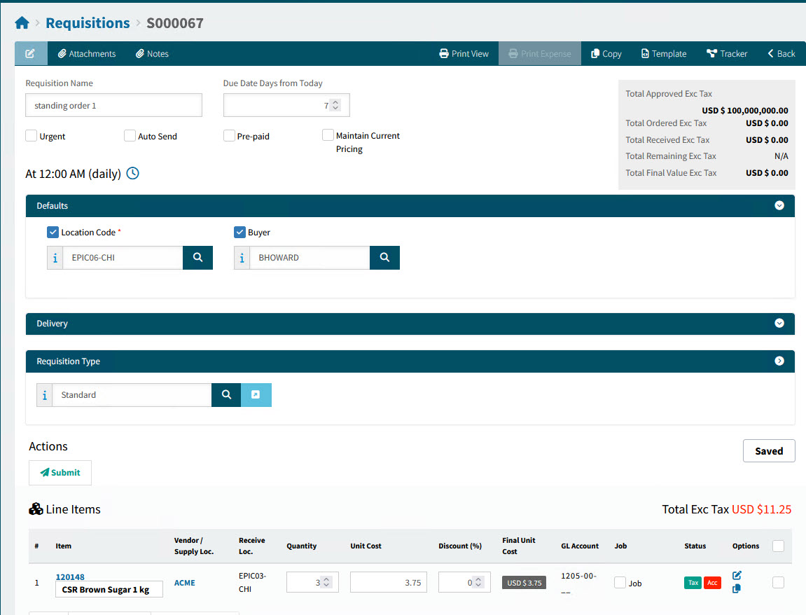 StandingOrdersPageEdit