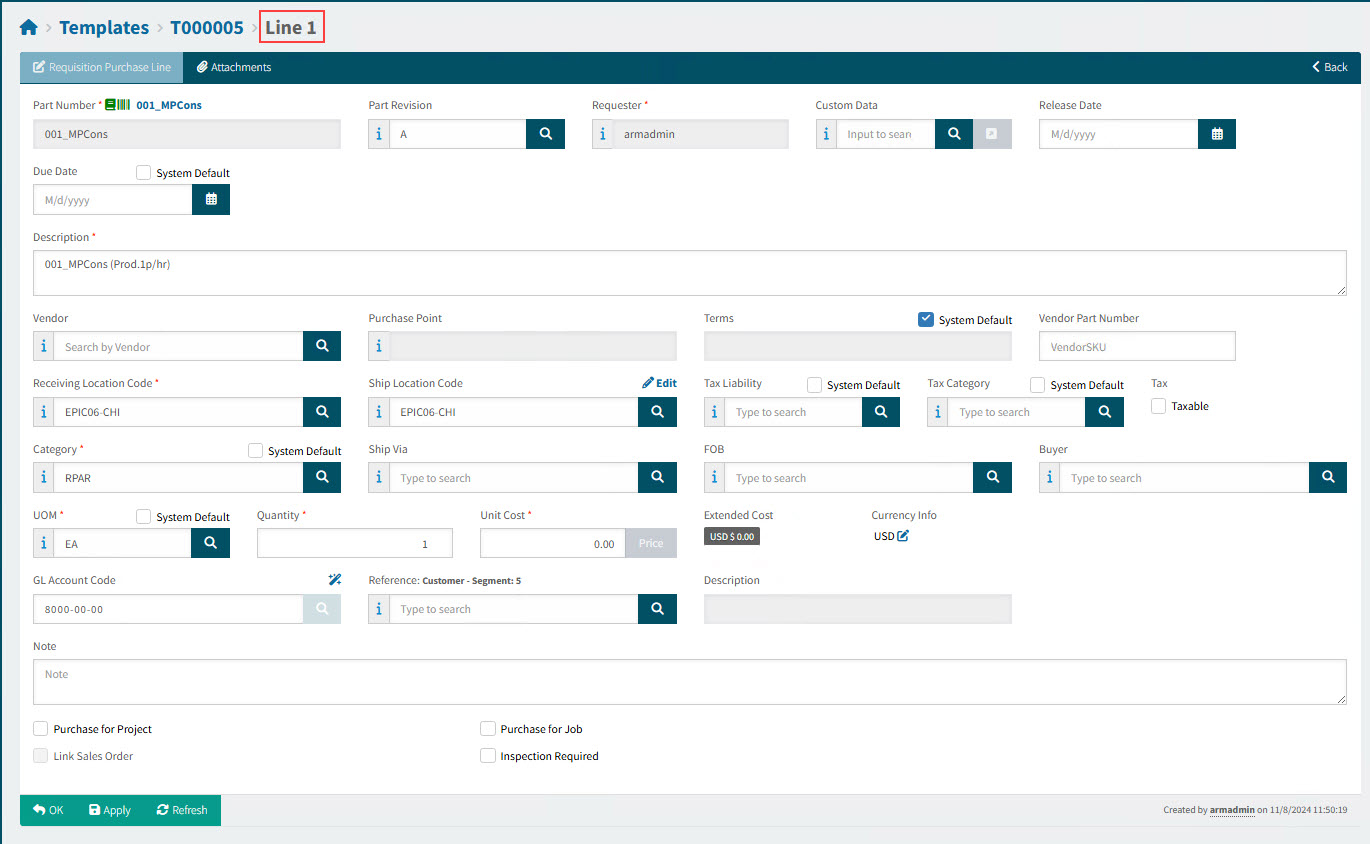 TemplatesLineItem252