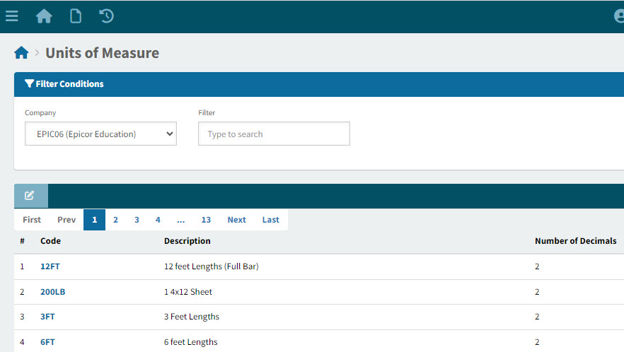 UnitsOfMeasureMaintenance