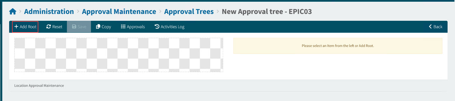 AddRootToNewTree