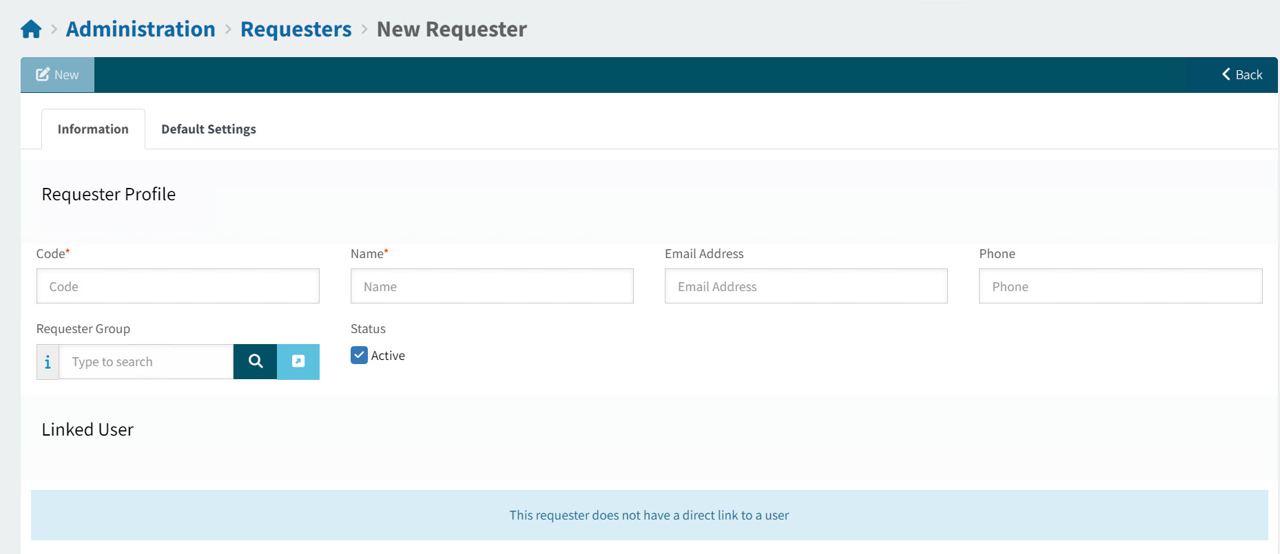 NewRequester