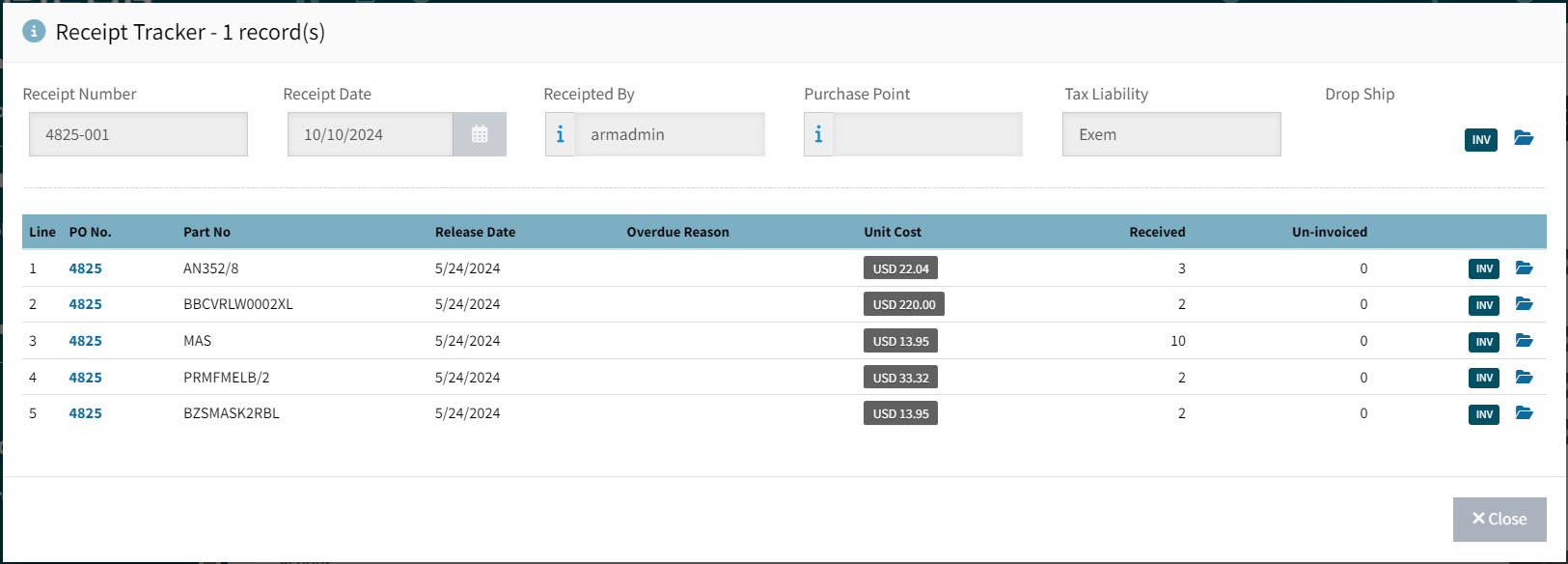 ReceiptTracker