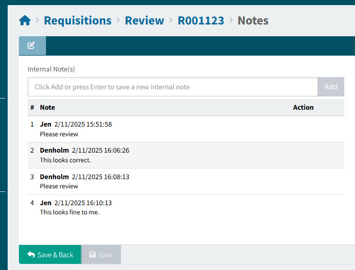 ReviewNotes